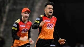 Rashid Khan defeats KKR; SRH storm into IPL 2018 final Rashid Khan defeats KKR; SRH storm into IPL 2018 final